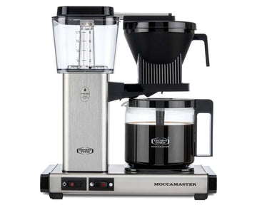 Moccamaster Kaffivél Automatic - Burstað stál